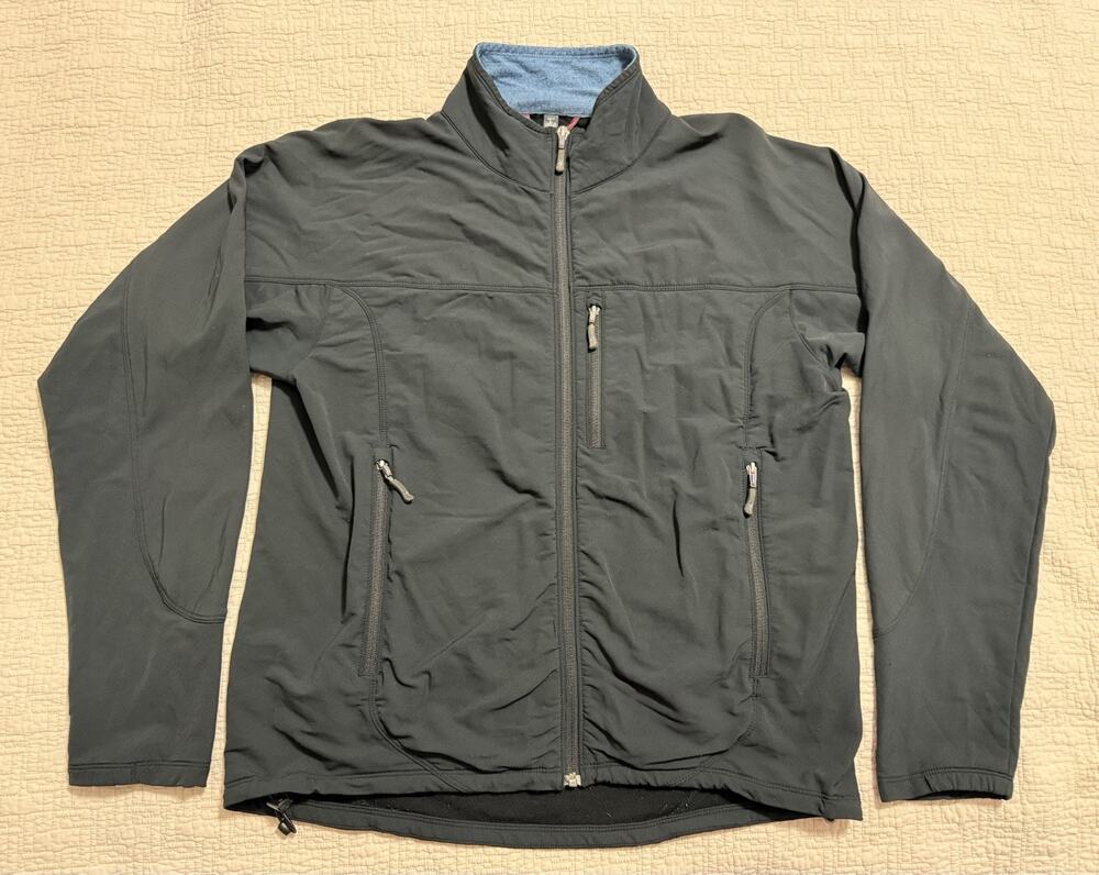 IBEX Climawool Full Zip Jacket Merino Wool Softshell Men's Size Large